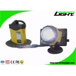 Anti Explosive Miners Helmet Light 25000 Lux Illuminance With 10.4Ah Battery