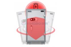 China Electronic Digital Lock Fireproof Safe Box  Fireproof Rating 120mins YB/FH-108 supplier