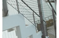 China 60*60 Mm Hole Architectural Wire Mesh , Steel Cable Netting supplier