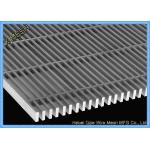 Press Locked Galvanized Steel Grating Expanded Metal Mesh 40 X 100 Mm Pitch