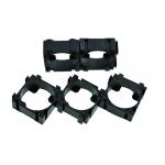 Single Lithium Battery Combination Bracket 18650 Black Color 20 * 20mm for sale