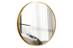 China Wall Mounted Aluminium Mirror Frame Round Led Poster Photo Picture Circle Frame supplier