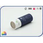 Plant Oil Therapy Cylinder Package Printed Paper Tube With PVC Lid for sale