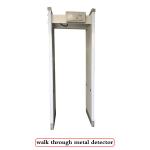 18 Detection Zones Waterproof Walk Through Metal Detectors Body Security Checking for sale