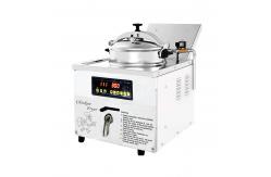 China Digital Panel 16L 3KW 220V/110V Chicken Express Counter Top Pressure Fryer supplier