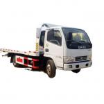 Factory Sale Dongfeng Double Flatbed Tow Truck Towing Wrecker Trucks in Hubei for sale