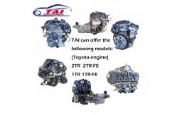 China Second Hand 2TR Complete Used Japanese Engines With Gearbox supplier