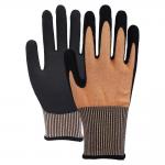 4X42E 13 Gauge Cut Resistant Nitrile Palm Gloves Touchscreen Safety Work Gloves For Industrial Use for sale