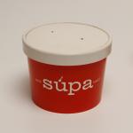 Factory supply flexo printing take away ice cream paper cup for sale