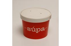 China Factory supply flexo printing take away ice cream paper cup supplier