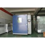 Thermal Shock Climatic Test Chamber Air Damper Controlled Three Zone Hot Cold Air Stream for sale