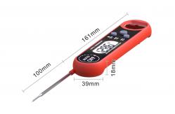 China Instant Read Waterproof Probe Thermometer 360 Degree Rotating Bottle Opener supplier