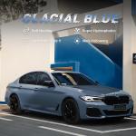 Glacial Blue Self Healing Color Paint Protection Film Anti-Scratch TPU PPF Car Wrap Film for sale