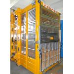 Building Site Rack And Pinion Lift With Three Door Cage