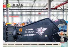 China 60 Ton Excavator Rotating Concrete Hydraulic Shears Single Cylinder supplier