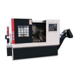 GSK CNC Control System TCK420 Slant Bed Turret Precision Lathe 500mm Workpiece Length for sale