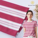Combed Cotton Stripe Fabric for sale