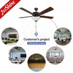 Retro Ceiling Fan Trending New 5 MDF Blades With Lights Traditional Pull Chain