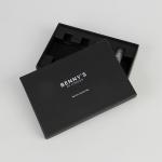 Custom Black Perfume Packaging Box Set Luxury Perfume Sample Box