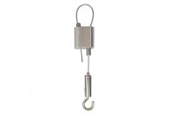 China Silver Cable Looping Gripper , Nickel Plated / Natural Anodized Grip Lock Cable Grippers supplier