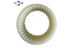 China Mechanical Precision Curved Tooth Flexible Gear Coupling Nylon Sleeve Hard Plastics supplier