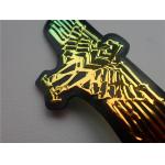 Non Toxic Mirror TPU 1.0cm Custom Clothing Patches