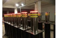 China Automatic Hydraulic Road Bollards 3s-6s Speed Adjustable With Electronic Remote Control supplier