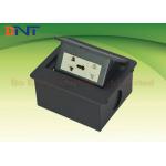 Smart Compact Desk Pop Up Sockets , Pop Out universal power plug for Office Furniture for sale