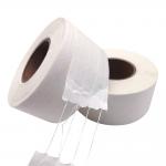 White Gummed Kraft Paper Tape , Fiberglass Paper Packing Tape Water Activated Logo Printing for sale