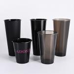Disposble Round Tea Portable PP Plastic Drinking Cups With OEM ODM Service for sale