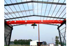 China 10 ton Single Girder Overhead Crane For Workshop Warehouse supplier