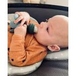 Non Slip Leakproof Fruit Feeder Dummy , Lightweight BPA Free Silicone Teether for sale