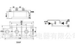 China Thyristor Lightweight DC Contactor 800A 1400V SCR Module With Electrical Insulation supplier