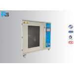 PLC Type 50W - 500W Flame Test Apparatus Horizontal / Vertical UL94 IEC60695-11-4/3 for sale