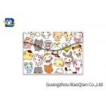 Coloful Picture 3D Lenticular Printing Service Plastic  File Bag / Folder