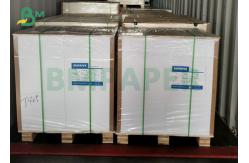 China Tear Resistant 200um 300um Opaque white Synthetic Paper Sheets for advertising supplier