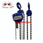 3Ton Triangle Lifting Chain Pulley Block Elephant Type HSZ-CB for sale