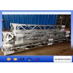 Inner Suspended Aluminum Gin Pole For Transmission Line Tower Erection for sale