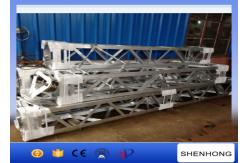 China Inner Suspended Aluminum Gin Pole For Transmission Line Tower Erection supplier