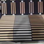 Home Theater Soundproof Acoustic Slat Wall Panels Board Free Sample for sale