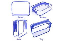 China Multifunctional 6pcs Clear PVC Travel Luggage Pouch With Handle supplier