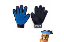 China Colorful Promotional Pet Massage Gloves Dog Comb Logo Customized supplier