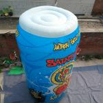 Customized Giant Beer juice Advertising inflatable zip-top can for promotion event bottle mascot characters for sale