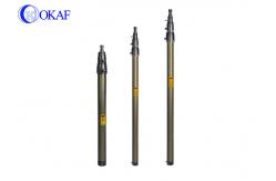 China 2-6m Lock Mobile Pneumatic Telescoping Pole Mast Ground / Vehicle Mounted supplier