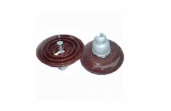 China Distribution Line 67kN ANSI Class Porcelain Suspension Insulator supplier