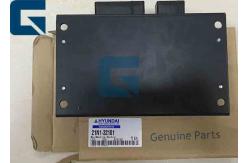 China Hyundai R80-7 Excavator Control Panel / Controller 21N1-32101 Computer Board / ECU supplier