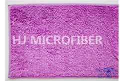 China Non-Slip Purple Microfiber Mat For Home Use , Microfiber Bath Mat supplier