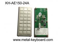 China Industrial Metal Kiosk keyboard with 24 keys custom layout design supplier