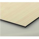 1250mm*3050mm Wooden Maple Exterior Aluminium Cladding Panels for sale