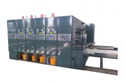 China 200pcs/min Flexo Printer Slotter Machine For Corrugated Carton supplier